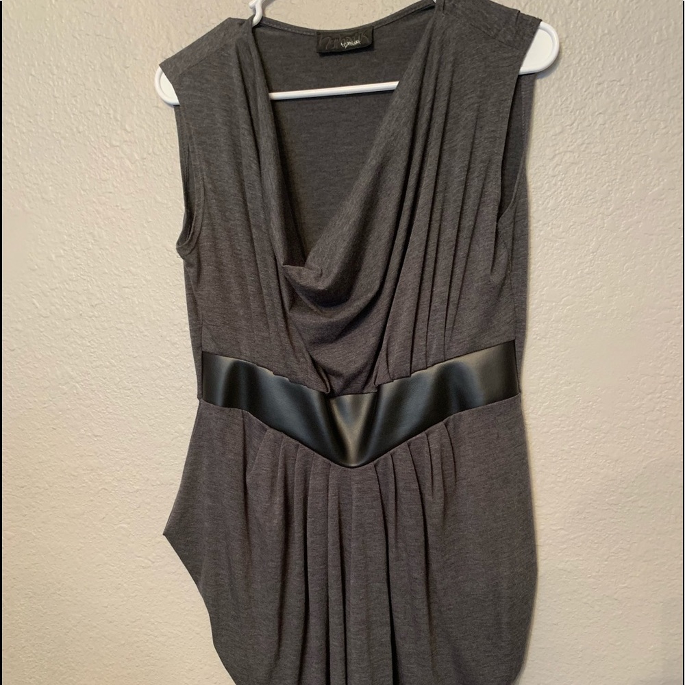 Gray dress